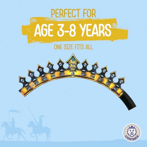 Corona Triple Lion King para niños 3+ años ajustable miniatura 4