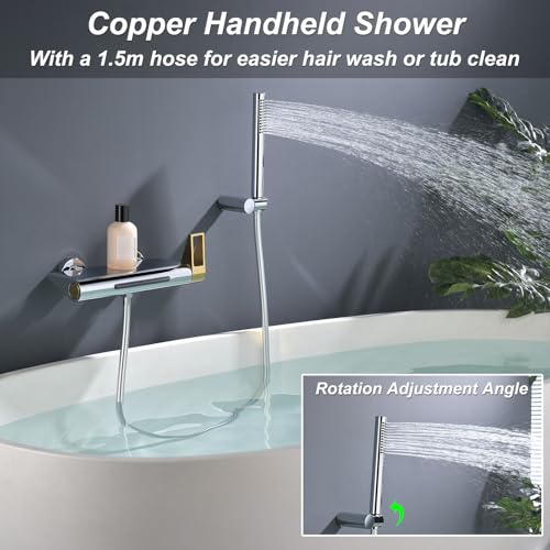 Mitigeur douche et baignoire cascade pour créer une ambiance spa à la maison - 7