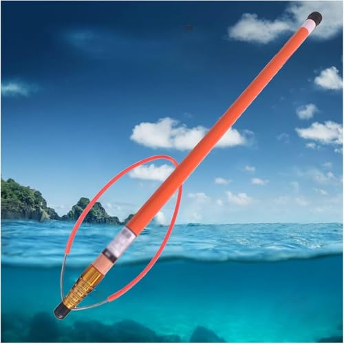 Gancio salvavita di emergenza con riflettività notturna, regolabile per un rapido salvataggio, ideale per parchi acquatici, club di nuoto e sicurezza in spiaggia
