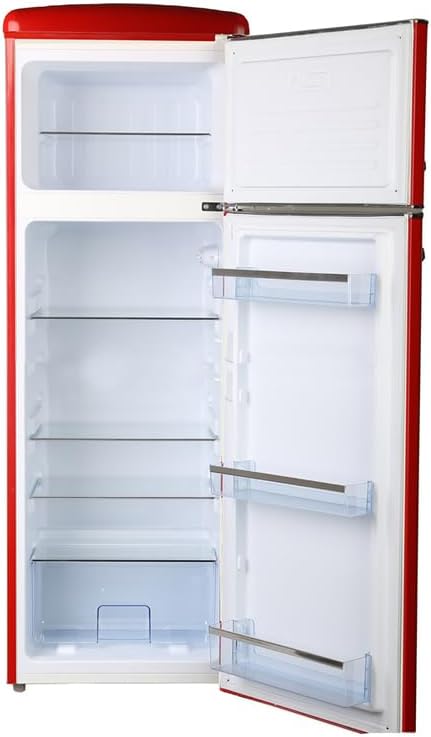 Indre view of the FrigeluX RFDP246RRA++ Refrigerator