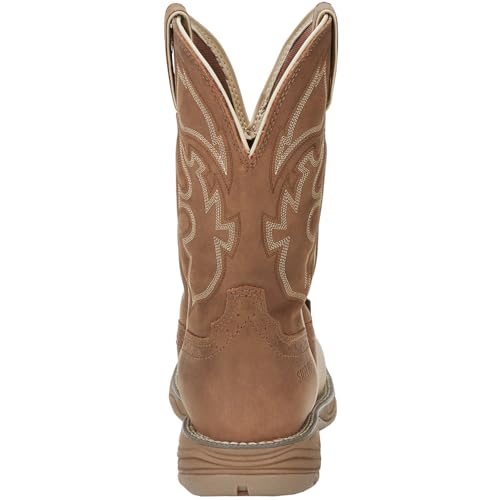 Image of Justin JOW Mens Rush Waterproof Steel Toe Work Boots