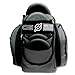Discology Disc Golf OG Black V3 Disc Golf Bag | 26+ Disc Capacity | Premium Disc Golf Backpack Bag | Durable Design | 2 Large Side Compartments | Three Patches Included