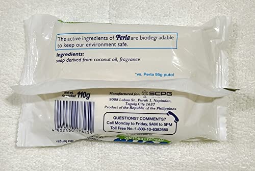 Image of Perla Original White Laundry Soap 110g Extra Large Philippine Product