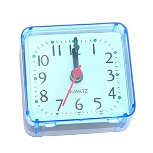 creatieve schattige kleine vierkante kristallen wekker horloge wekker slaapkamer nachtkastje kantoor elektronische klok…