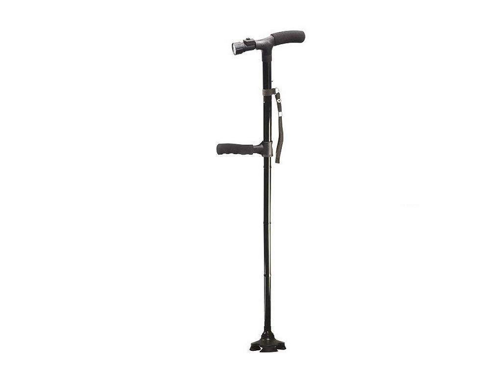 Kytaste Adjustable Trekking Hiking Pole Ultralight Outdoor Twin Grip Cane