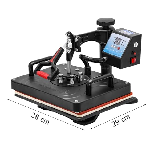 Heat Press Machine 29x38cm para transferencia térmica miniatura 3