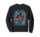 Deep Sea Creature Pirate Octopus Art