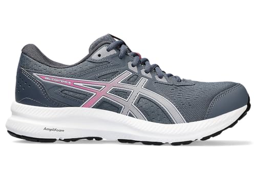 ASICS Women's Gel-Contend 8 Running Shoes, 6, Tarmac/Lilac HINT