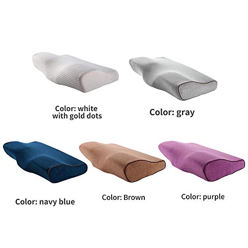 Goodjobb Espuma de memória Proteção no pescoço Recuperação lenta Espuma de memória Almofada ortopédi