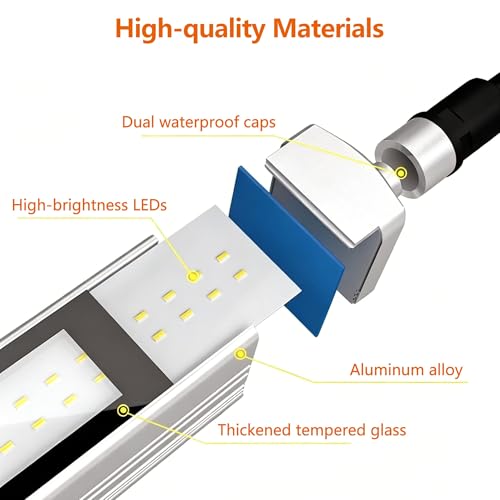 Lampe LED étanche IP68 pour ateliers industriels CNC - 8