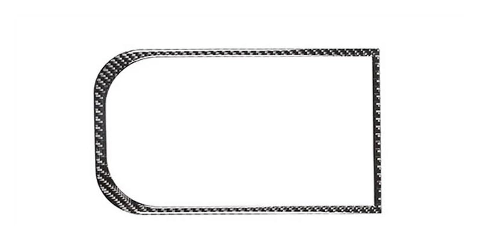 Car Interior for CRV 2007 2008 2009 2010 2011 Car Decorative Carbon Fiber Black Stickers Interior Kit Accessories(F)