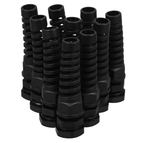 ULTECHNOVO Dryer Cord Strain Relief 10pcs Cable Glands Adapter Waterproof Cable Connectors for Outdoor Industrial