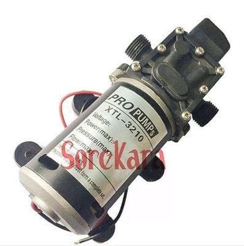 T-YD DC 24V 100W Self-priming Diaphragm Water Pump Automatic Pressure Switch 300L/H For Car washing