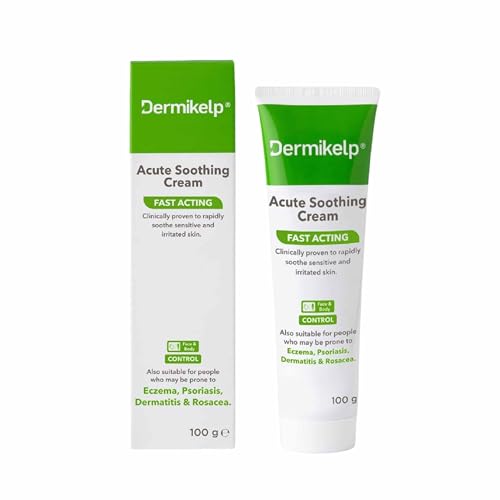 Image of Dermikelp® Acute Soothing Cream – Fast-Acting Care for Sensitive, Itchy Skin – Improves the Appearance of Redness – Dermatologist-Tested with Natural Active Ingredient