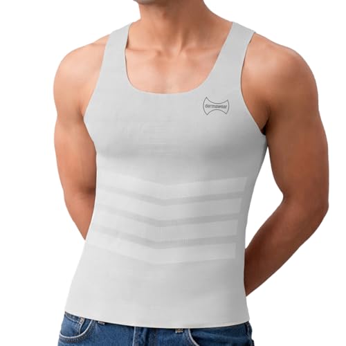 Image of dermawear Men Breezeology Zenrik Everyday Shapewear Vest for Chest and Abdomen
