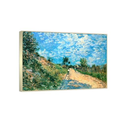 Toile Alfred Sisley Hill Path pour sublimer la déco de votre salon