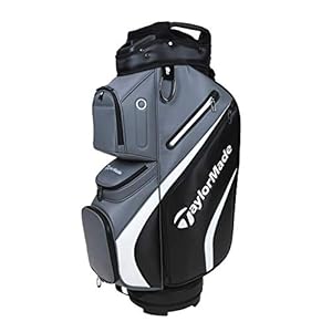 TaylorMade Carro unisex de lujo, negro/gris, talla única