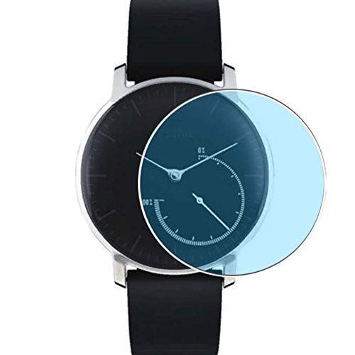 Puccy 3 Pack Anti Blue Light Screen Protector Film, Compatible with Withings Activite Smartwatch Hybrid Watch TPU Guard ï¼ˆ Not Tempered Glass Protectors ï¼‰ New