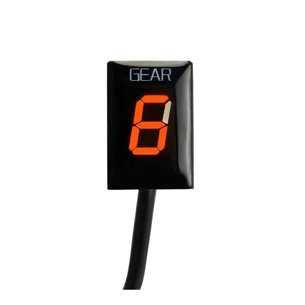 Indicateur de rapport engagé affichage LED orange précis - 7