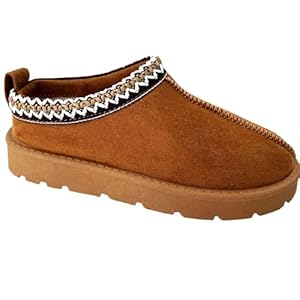 sole london Womens Slip ON Warm Faux Fur Lined Ladies in Out Door Slippers Shoes Boots