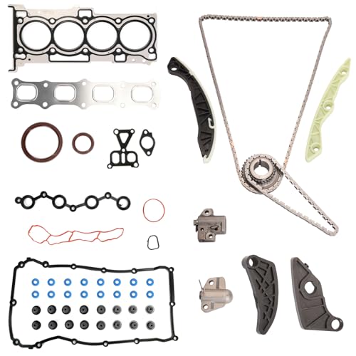Image of Head Gasket Set with Timing Chain Kit, 2.4L, for Chrysler 200 /Sebring 07-14 for Dodge Avenger /Journey 08-16 for Jeep Compass /Patriot 07-15 L4 2.4L HS26332PT 4884868AB HS54664
