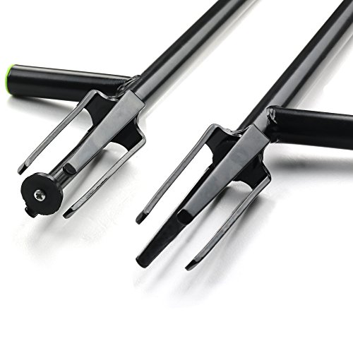 FLORA GUARD 3.3 Feet Weeding Tool- Stand-Up Weeder Removal Tool, No-Bending Weeder Remover with Foot Plate and 4 Claws