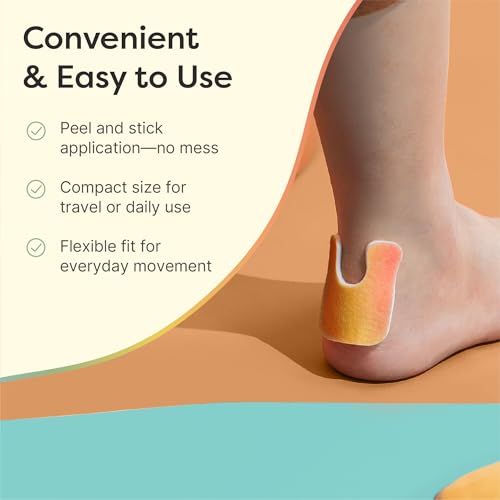 Image of ZenToes U-Shaped Felt Callus Pads, Self-Stick Cushions, 18 Count