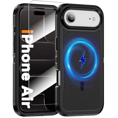 Coque de protection intégrale iPhone Air antichoc avec verre trempé premium