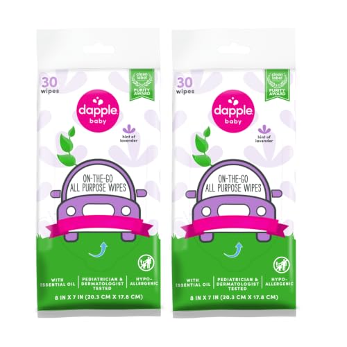 Dapple Baby All Purpose Wipes, Hypoallergenic...