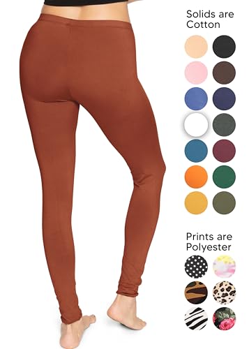 Image of STRETCH IS COMFORT Cotton Capri Leggings, Knee Length Pants, Plus Size