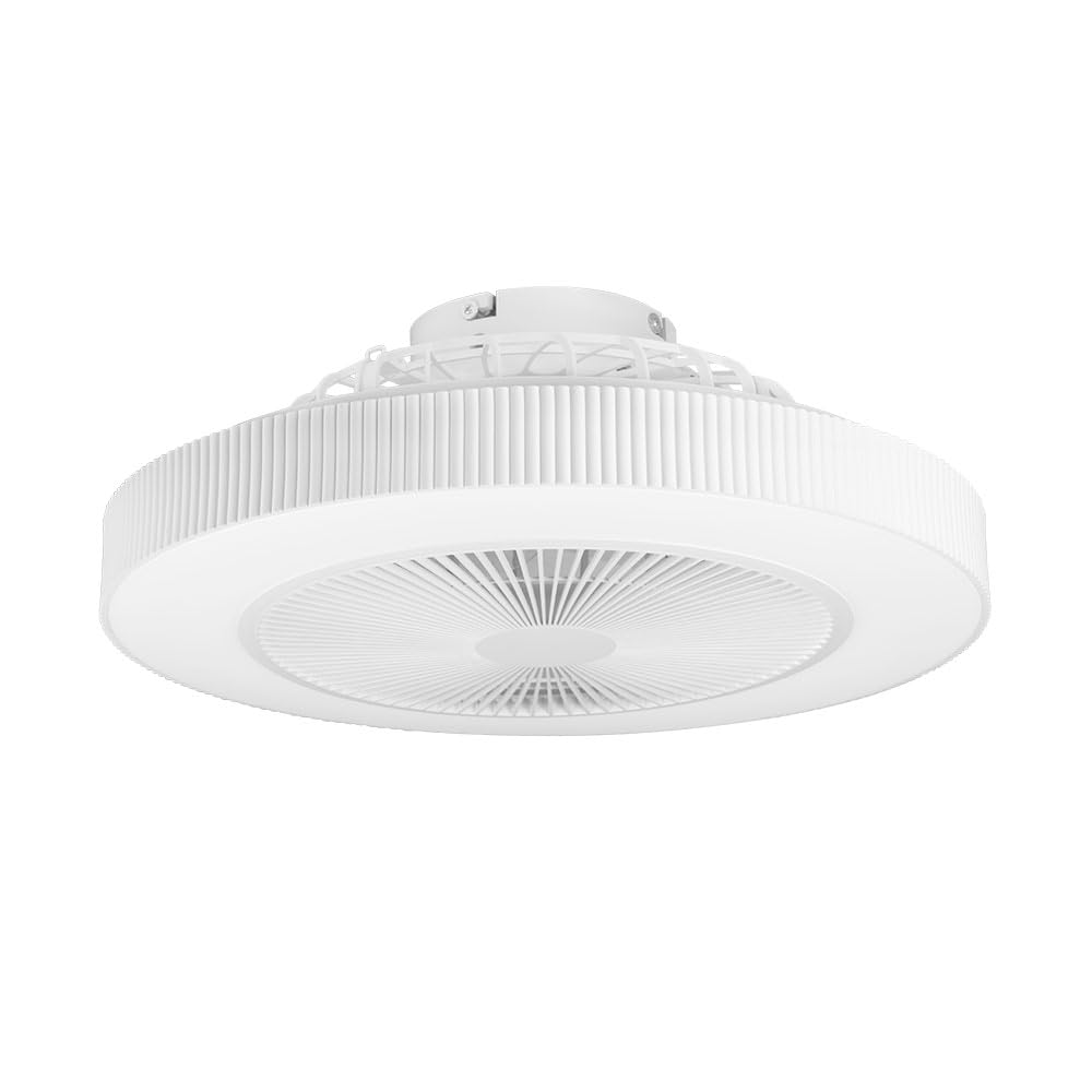 Orbegozo CP 150035 Ventilador de Techo BOX FAN, DC, Diámetro de las aspas: 33 cm, 6 Velocidades, Luz LED de 40 W SMD 3600 lumens, Silencioso