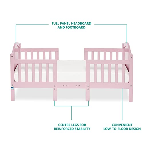 Dream On Me Portland 3 In 1 Convertible Toddler Bed In Pink, Greenguard Gold Certified, 56X29X28 Inch (Pack Of 1) #TOP6