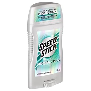 Speed Stick Antiperspirant Deodorant for Men, Original Plus Scent, 85g (6 Pack) – 24-Hour Odor Protection, Fresh Masculine Fragrance, Smooth Application Men's Deodorant, Long-Lasting Confidence