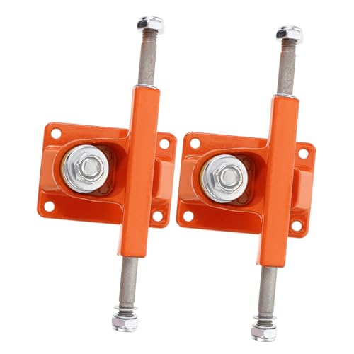 ibasenice Skateboarding Light 2pcs Metal Skateboard Bridge Accessories for Boys and Girls Develop Balance Coordination