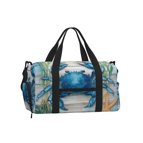 Grand sac fourre-tout de voyage Mexpekil bleu parfait pour le week-end