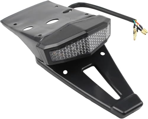 Luz Trasera para Motocicleta de alta visibilidad con tope para guardabarros