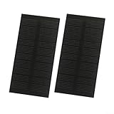 Doppelpack Solarpanel-Ladeplatine 0 5 W 5 V für 3 7 V und 5 V Batterien, kompatibel mit verschiedenen solarbetriebenen kleinen Elektronikgeräten und Geräten