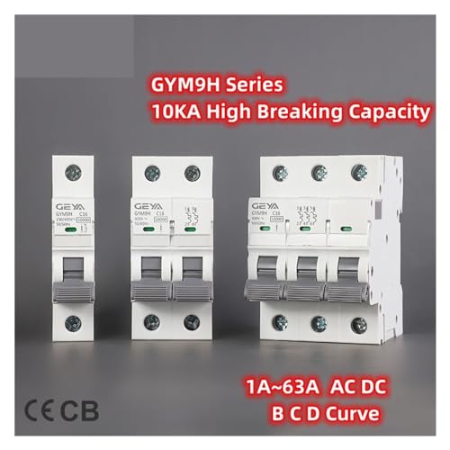 Disyuntor 4 Pole C Curve 25A de alta resistencia con mecanismos internos de cobre de gran durabilidad 7