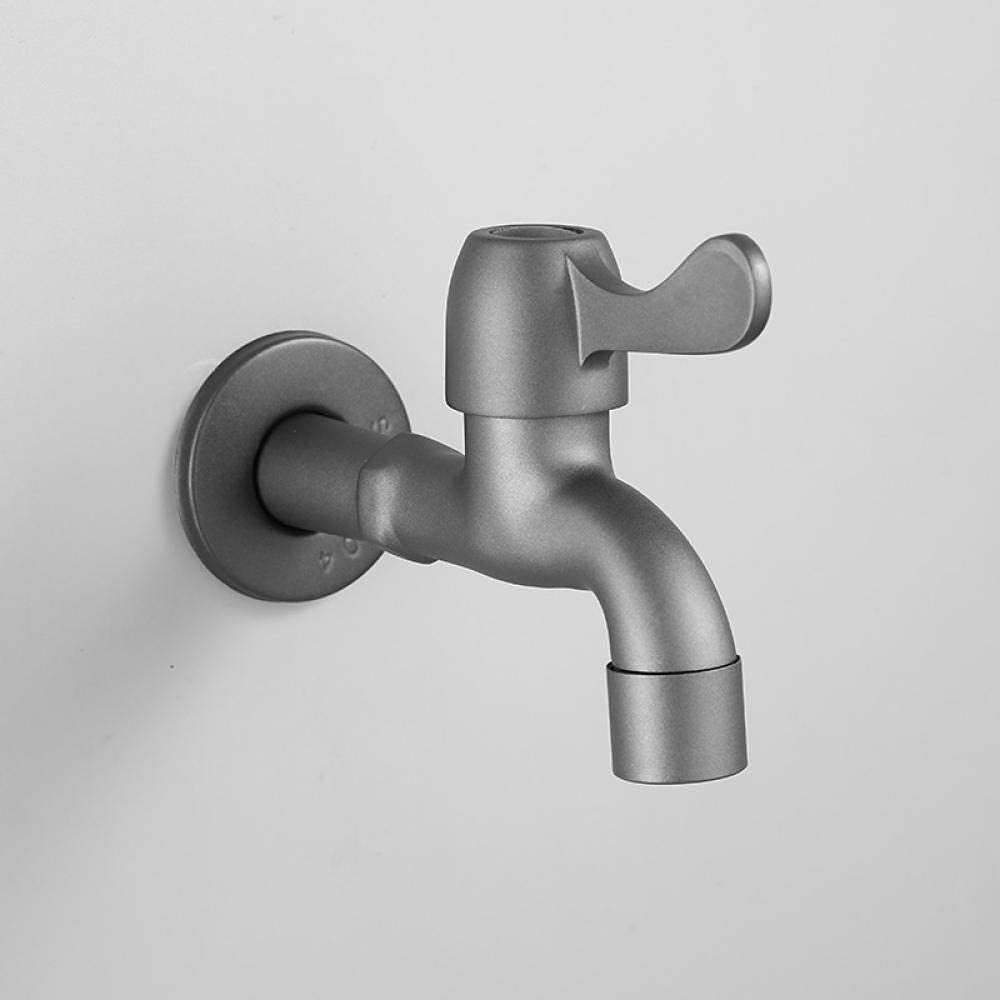 Rubinetti, Rubinetto da Cucina in Acciaio Inossidabile Grigio per lavabo da Giardino Decorazione in Stile WC 5 Comfortable Anniversary