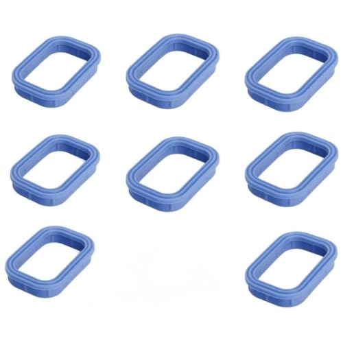 Image of BMY 8x Intake Inlet Manifold Gasket For Ford Transit Mk8 Mk7 Mk6 Transit Custom Mondeo Mk3 Fiat Ducato Citroen Relay Peugeot Boxer Land Rover Defender Jaguar X-Type 1138392 XS7Q8565AA LR018370