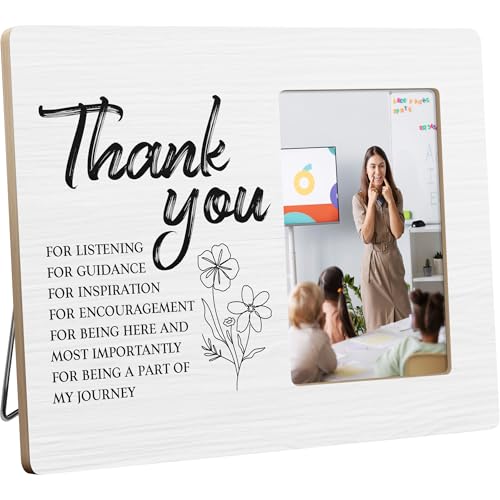 YYLYMX Thank You Gifts for Teacher, Appreciation Picture Frame, 4x6