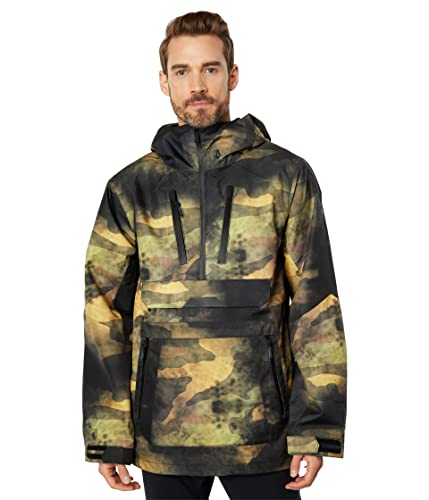 Image of Volcom Men's Brighton Pullover Anarok Hooded Snowboard Jacket