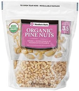 Member's Mark Organic Pine Nuts (16 oz.) x2 AS