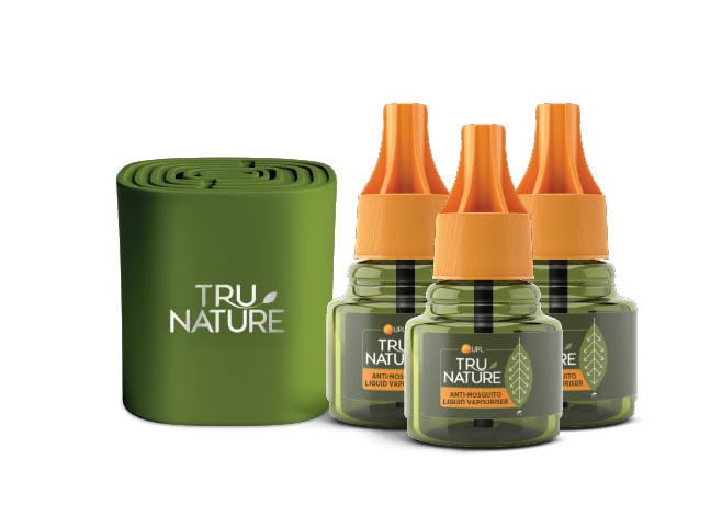 Tru Nature Machine + 45ml x 3 Liquid Refill | Paediatrician Certified | Mosquito Repellent | Powerful Action Powered by Nature | Universal Refill-image-6