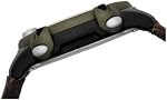 Timex Men's T48042 Expedition Full-Size Digital CAT Brown Nylon/Leather Strap Watch