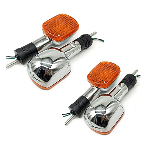 Clignotants de moto robustes pour Shadow Steed et VTX - Finition haut de gamme - 2