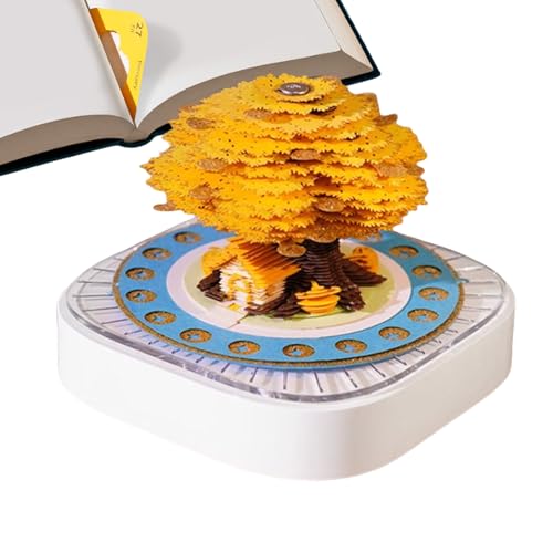Casa en el árbol calendario de mesa para profesor y estudiante