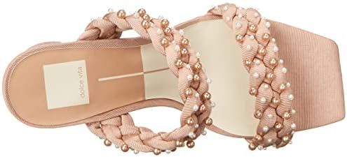 Dolce Vita womens Paily Pearl BRAIDED DETAILING, Blush Multi Pearls, 8.5 US | Image 4