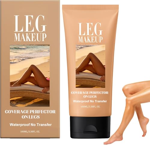 Body Coverage Perfector Waterproof Full Coverage Body Perfector Leg Makeup Waterproof No Transfer for Leg and Body Makeup Balances Skin Windproof & Transfer-Resistant Long-Lasting