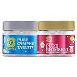 tablette echographie Camveda BHIMSENI CAMPHOR: It contains 100% Organic ingredients that have a calming effect on the mind , repels mosquitos and provides a refreshing fragrance which fills your life with positivity and happiness